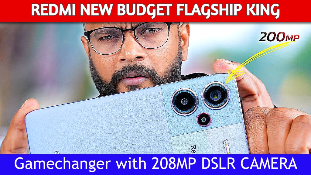 Redmi 208MP dslr Camera phone